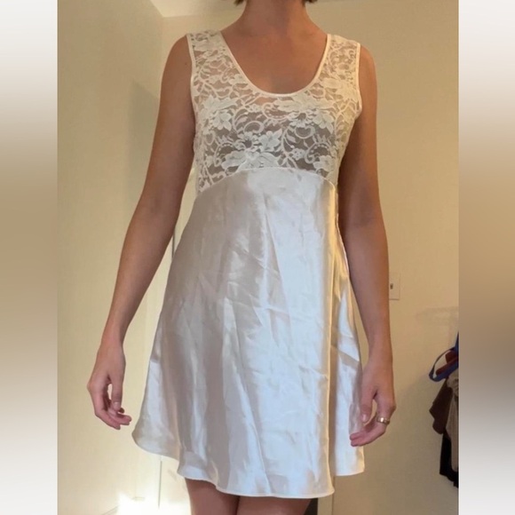 Victoria’s Secret Lace and Satin Slip Dress m/l - Picture 1 of 8